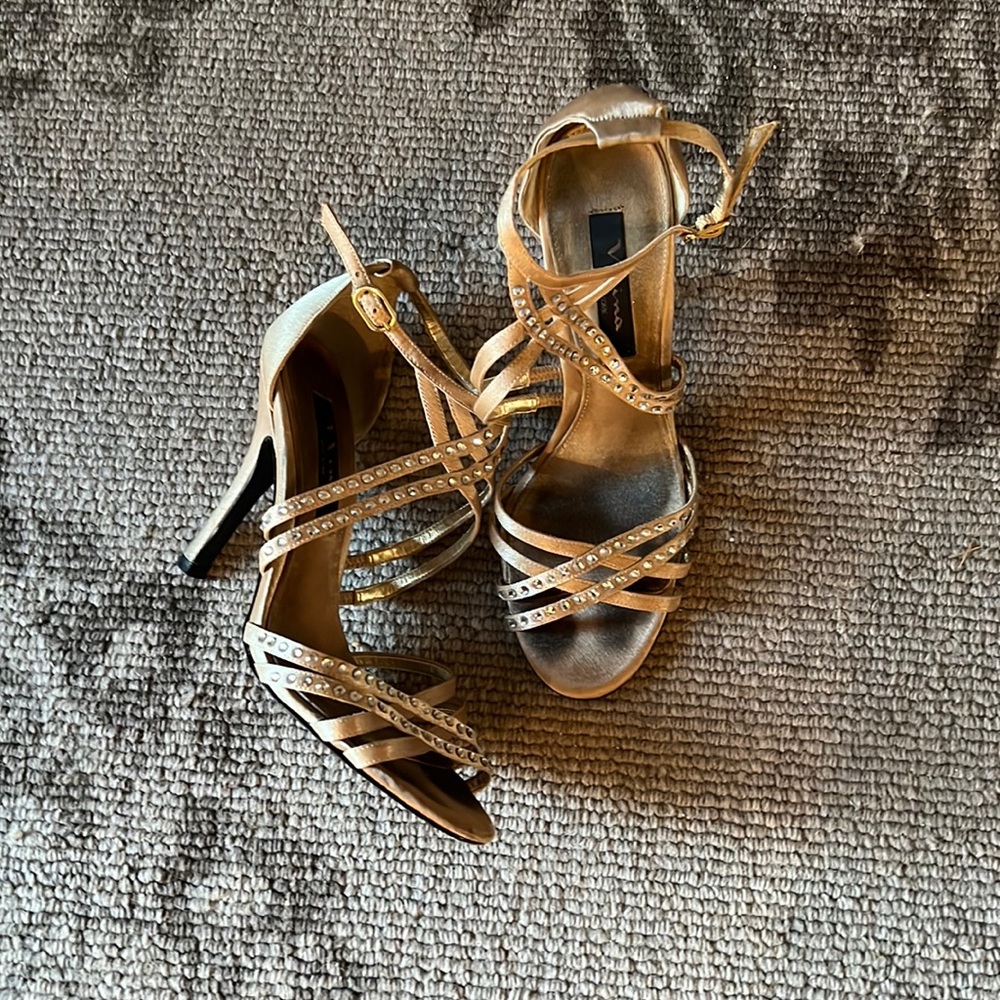 Nina New York Rhinestone 4” Heels